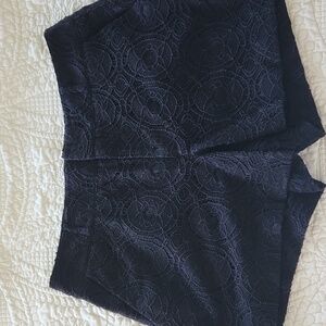 Black lace ELLE shorts size 8